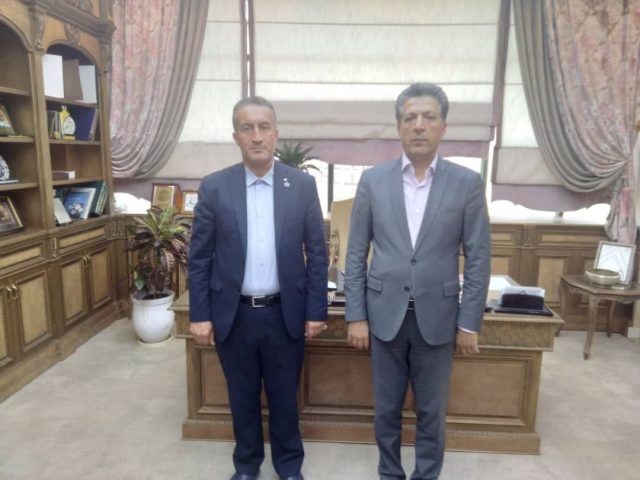 دیدار رئیس کانون آذربایجان غربی با رئیس اتاق بازرگانی استان